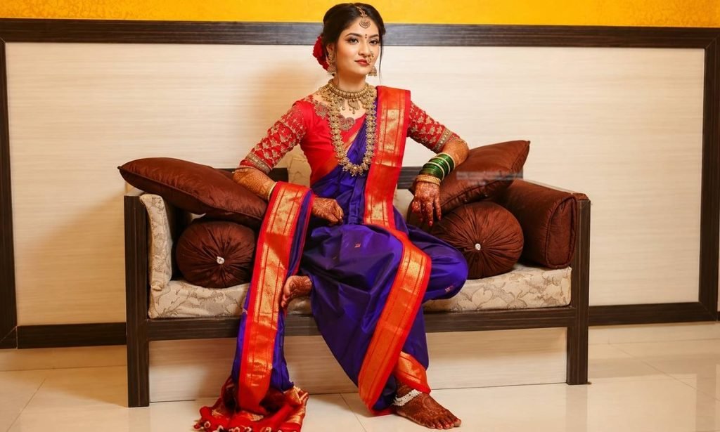 Nauvari Saree Caption for Instagram in Marathi: Best Ideas