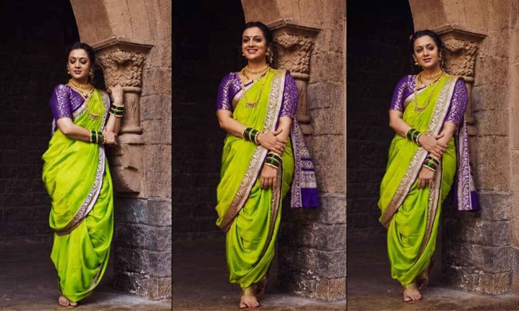 Nauvari Saree Caption for Instagram in Marathi: Best Ideas