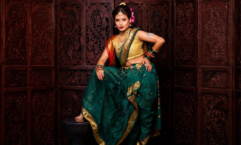 Nauvari Saree Caption for Instagram in Marathi: Best Ideas