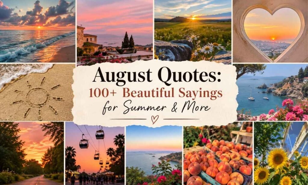 August Quotes
