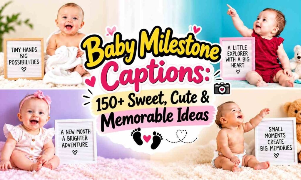 Baby Milestone Captions