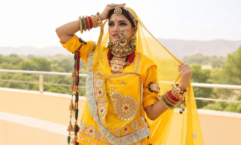 Caption Rajasthani Look