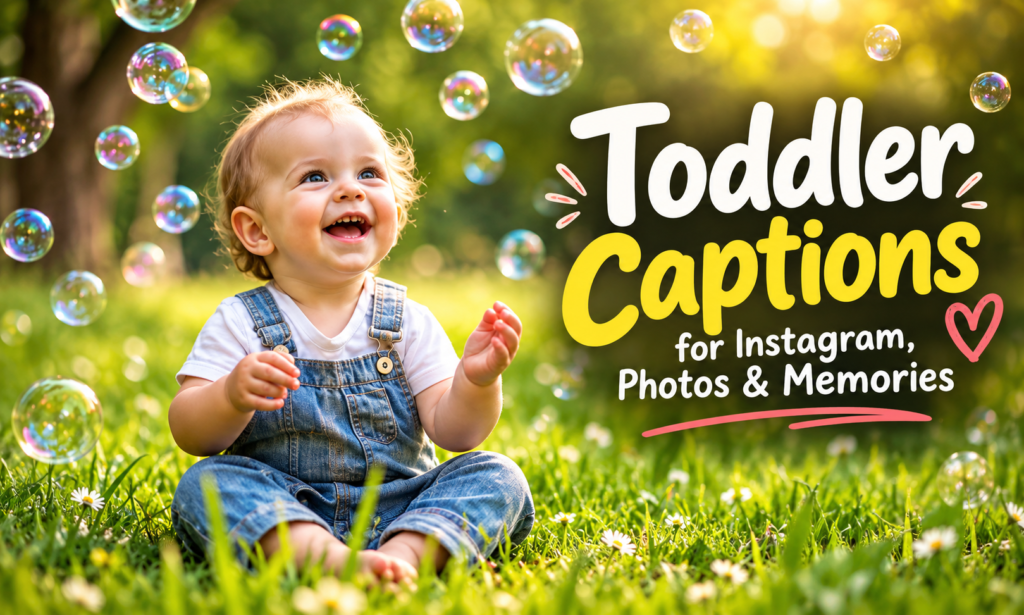Toddler Captions
