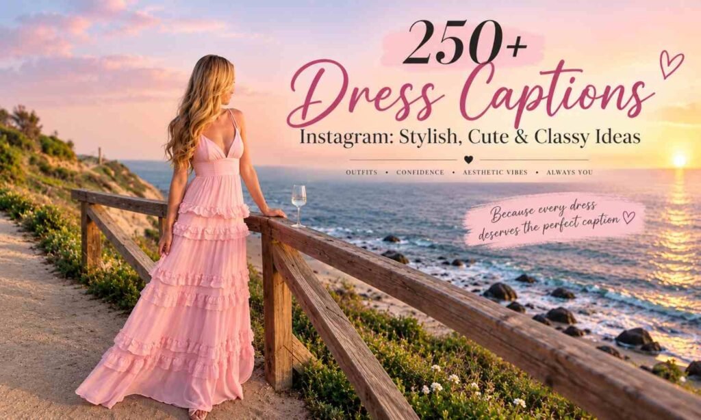 Dress Captions Instagram