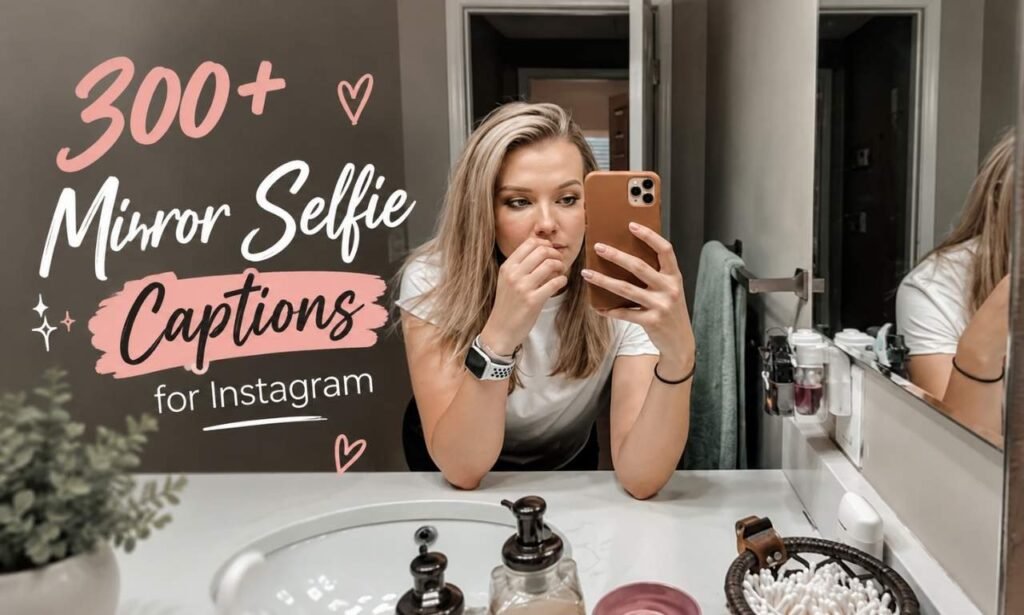 Mirror Selfie Captions