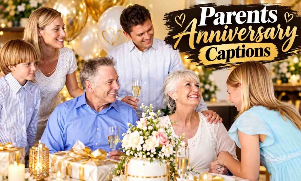 Parents Anniversary Captions
