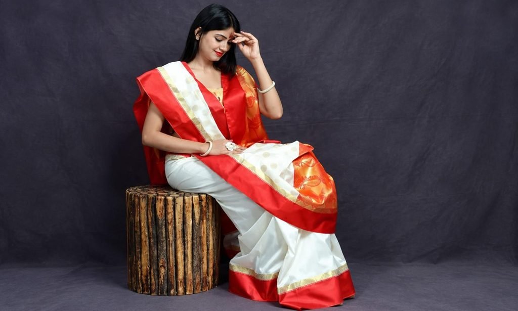 Saree Captions bengali
