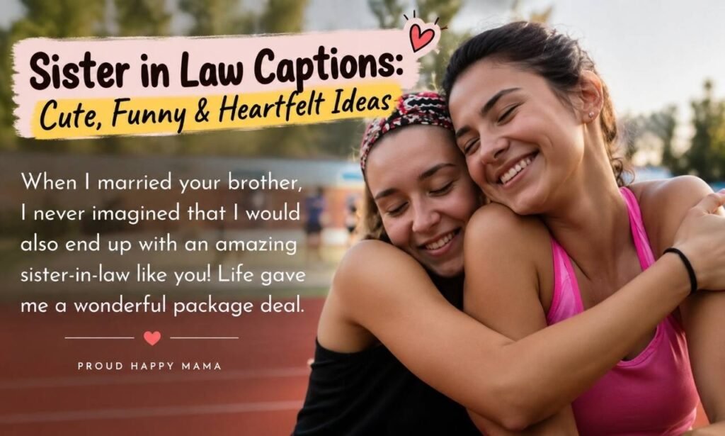 Sister in Law Captions