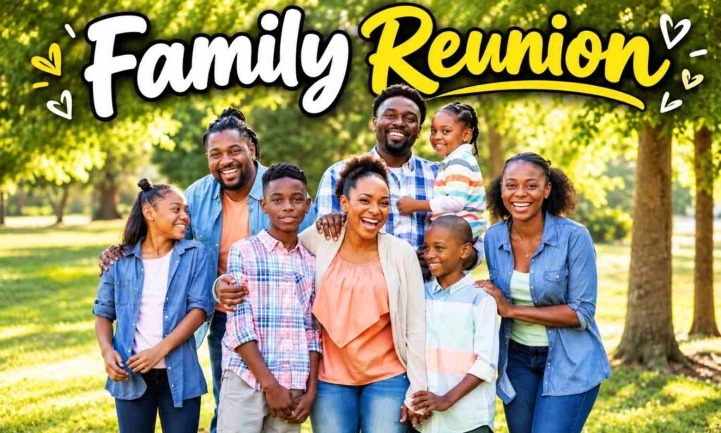 Family Reunion Captions