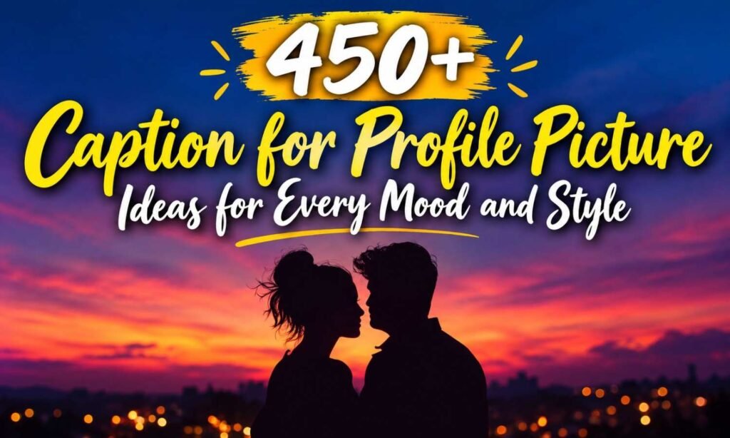 Caption for Profile Picture