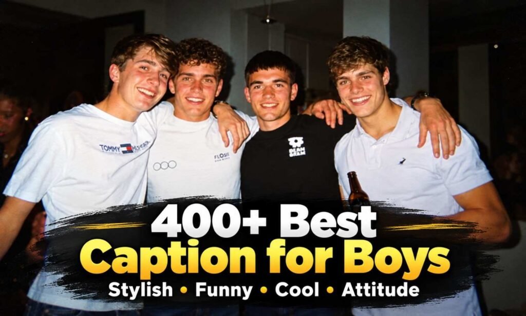 Caption for Boys