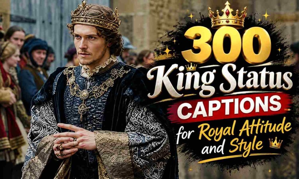 King Status Captions
