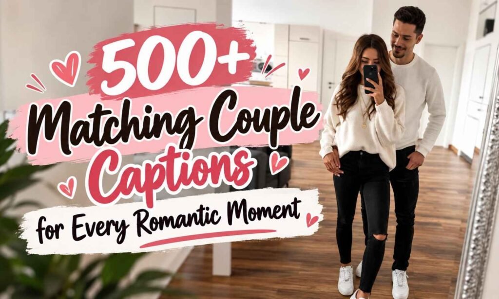 Matching Couple Captions