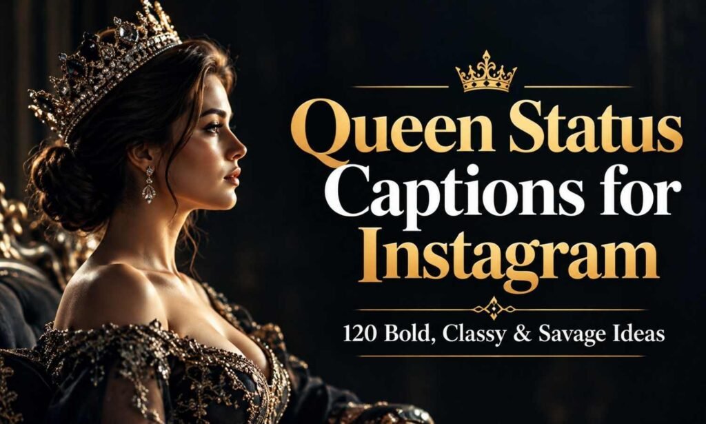 Queen Status Captions